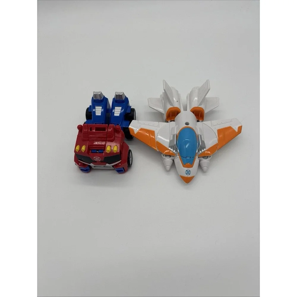 Transformers Rescue Bots Academy Optimus Prime & Blades the Flight Bot Figures‎